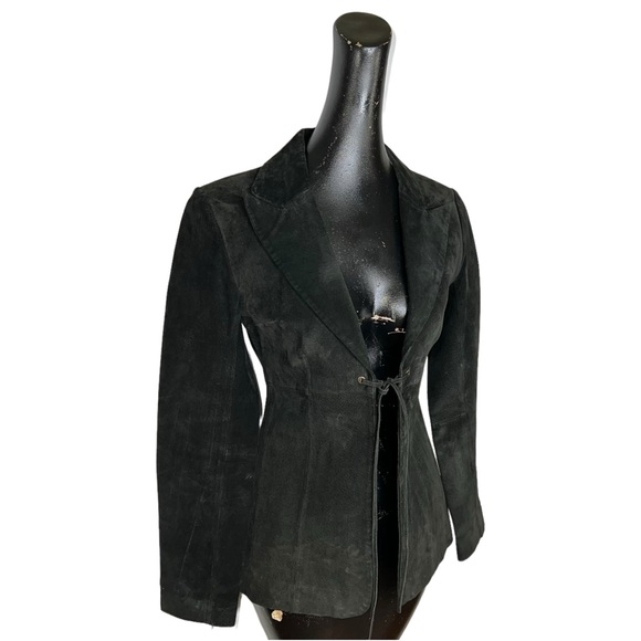 Vintage Blue asphalt leather jacket - Picture 6 of 16